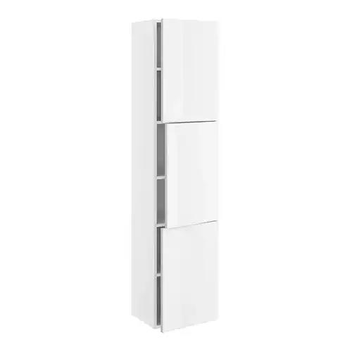 Slimline: Smala badkar - Chicago White High Gloss