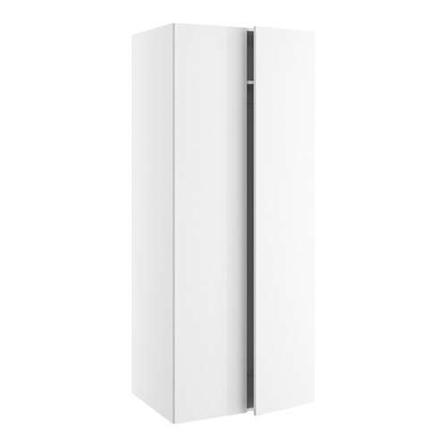 Garderob 100-110-120 cm bredd - Chicago White High Gloss