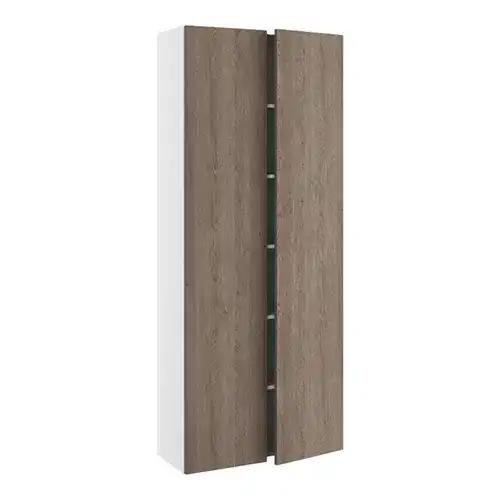 Garderob 30-35 cm djup - Cleveland Grey Oak