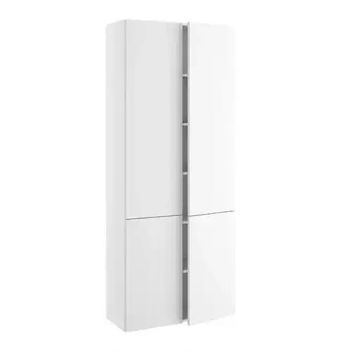 Garderob 30-35 cm djup - Sitka Vit med svarta handtag