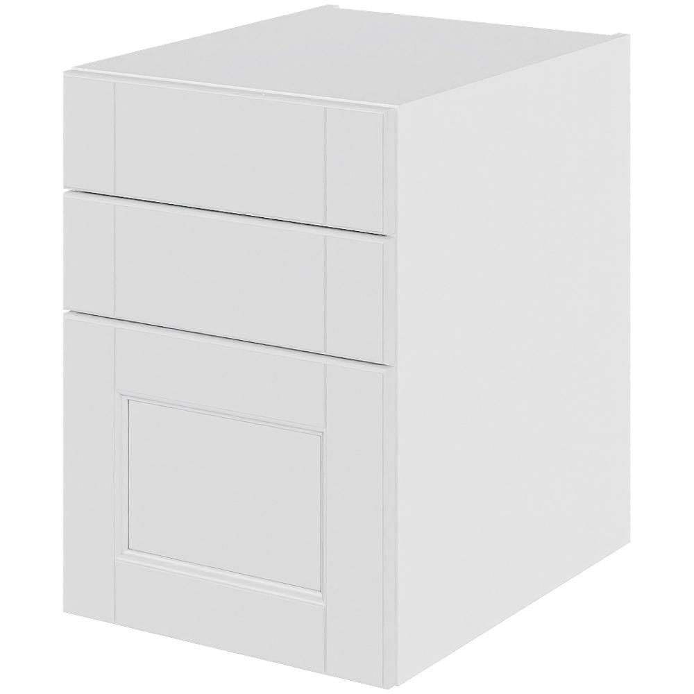 Multi-Living Skuffeskab H: 57,6 cm D: 53,0 cm - 3 lådor fullutdrag/mjukstängning