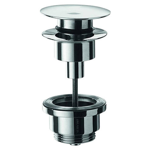 Bottenventil Click, Krom, justerbar 0-60mm