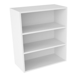 Färgad bokhylla 2 hyllplan H:704 D:320 B:400