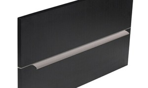 Montera Grip Trivento, Borstad Stål Look 496mm