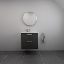 BADSET 62 CM Handfat i vit marmor