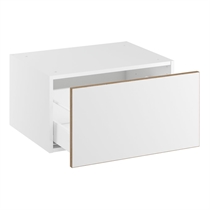 Badvaskeskab lavt m/1 skuffe H:320 D:450 B:1000