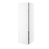 Garderob m/2 trådkorgar 1 hylla, 1 klädstång, 1 konstruktionshylla H:1952 D:580 B:400