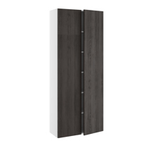 80 cm brett skåp med 5 hyllplan