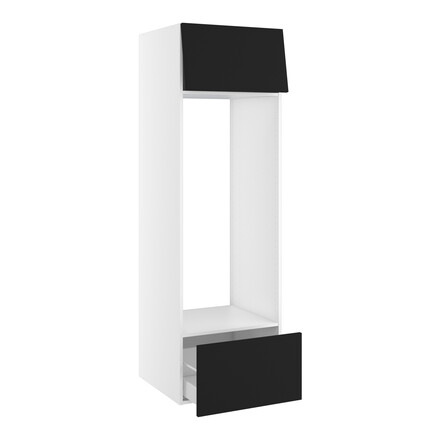 skåp för kyl nisch mått 1424x567 mm. m/ytterdörr H:348 och låda H:348 H:2144 D:580 B:600