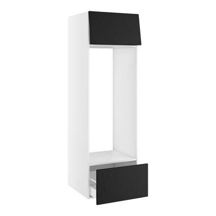 skåp för kyl nisch mått 1424x567 mm. m/ytterdörr H:348 och låda H:348 H:2144 D:580 B:600