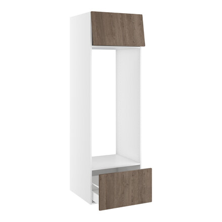 skåp för kyl nisch mått 1424x567 mm. m/ytterdörr H:348 och låda H:348 H:2144 D:580 B:600