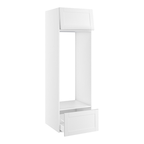 skåp för kyl nisch mått 1424x567 mm. m/ytterdörr H:348 och låda H:348 H:2144 D:580 B:600
