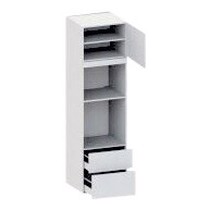 skåp för ugn/mikronisch mått 1104x567 m/2 lådor H:316 och 252 &amp; 1 skåpdörr H:444 samt lock. H:2144 D:580 B:600