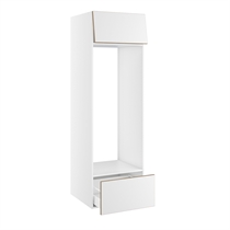 Højskab til køl nichemål 1295x567 mm. Toplåge H:316 og skuffe H:316 H:1952 D:580 B:600
