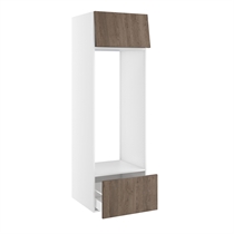 skåp för kyl nisch mått 1232x567 mm. Ytterdörr H:348 och låda H:348 H:1952 D:580 B:600