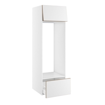 Højskab til køl nichemål 1232x567 mm. Toplåge H:348 og skuffe H:348 H:1952 D:580 B:600