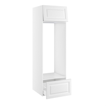skåp för kyl nisch mått 1232x567 mm. Ytterdörr H:348 och låda H:348 H:1952 D:580 B:600