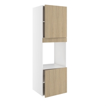 skåp för ugn/mikrovågsugn<br> med 2 dörrar och lock