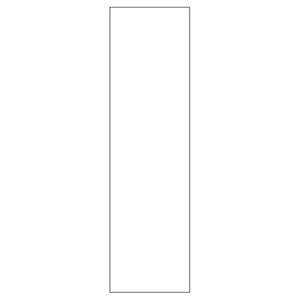 Färgad skåp med ventilation för kyl/ugn H:2144mm D:580