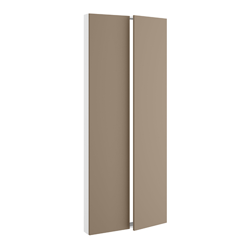 Installationsramme, m/dobbelt låger (leveres usamlet). H:1952 B:1000 D:123