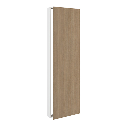 Installationsramme, 1 låge (leveres usamlet). H:2144 B:600 D:123