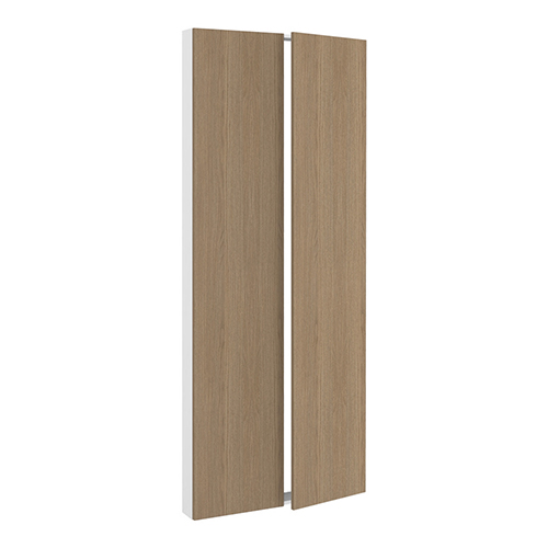 Installationsramme, m/dobbelt låger (leveres usamlet). H:2144 B:1000 D:123