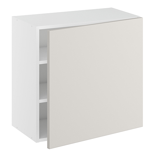 Overskab, 1 låge, 2 hylder. H:576 B:400 D:320