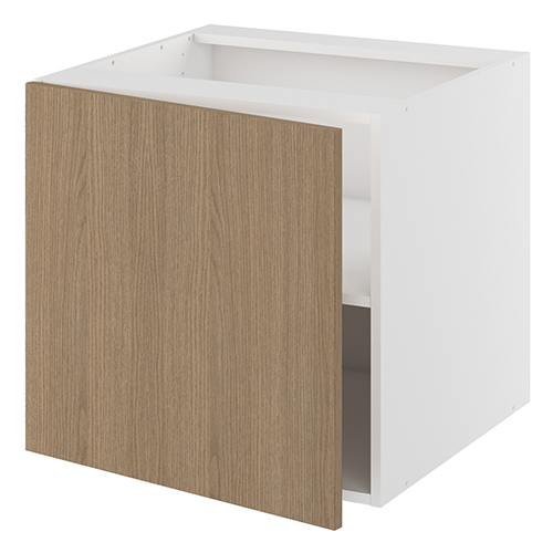 Lavt underskab, 1 låge, 1 hylde. H:576 B:600 D:580