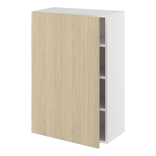 Overskab, 1 låge, 3 hylder. H:896 B:500 D:320