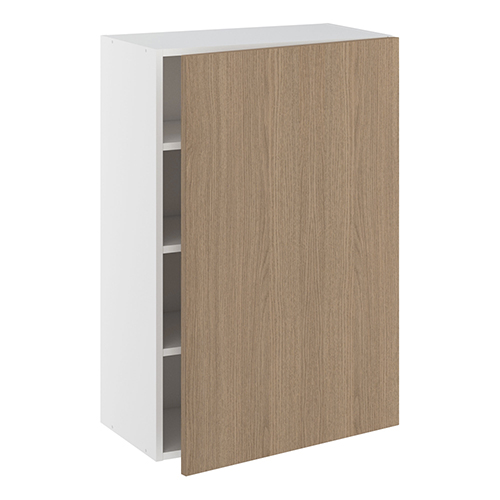 Overskab, 1 låge, 3 hylder. H:896 B:500 D:320