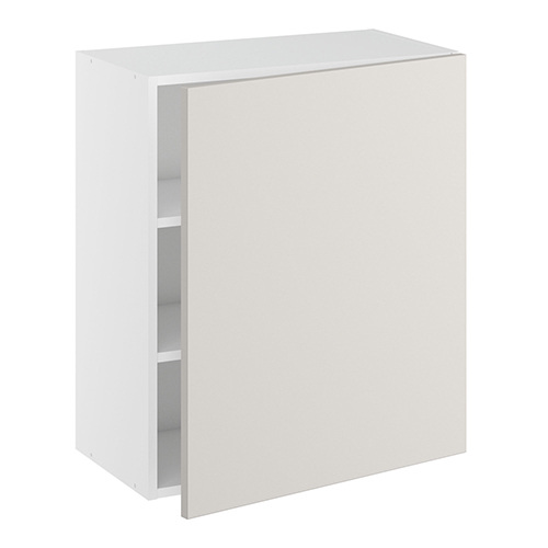 Overskab, 1 låge, 2 hylder. H:704 B:200 D:320