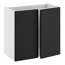 Badrumsvask låg slimline 2 dörrar H:576 D:320 B:800