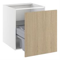 Tvättställ med avfallsfläkt