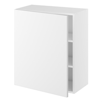 Hyldeskab 1/2 dybde, 2 hylder og 1 låge H:704 D:320 B:200