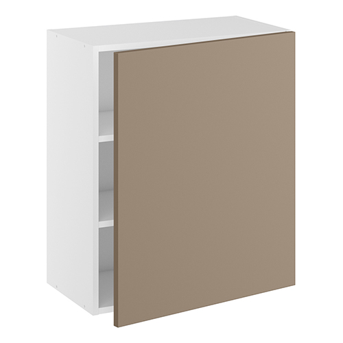 Underskab, halv dybde, 1 låge, 2 hylder. H:704 B:300 D:320