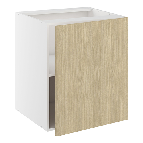 Underskab, 1 låge, 1 hylde. H:704 B:300 D:580