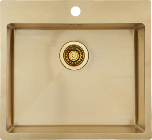 Lavabo Kubus 540 soft Gold/Messing