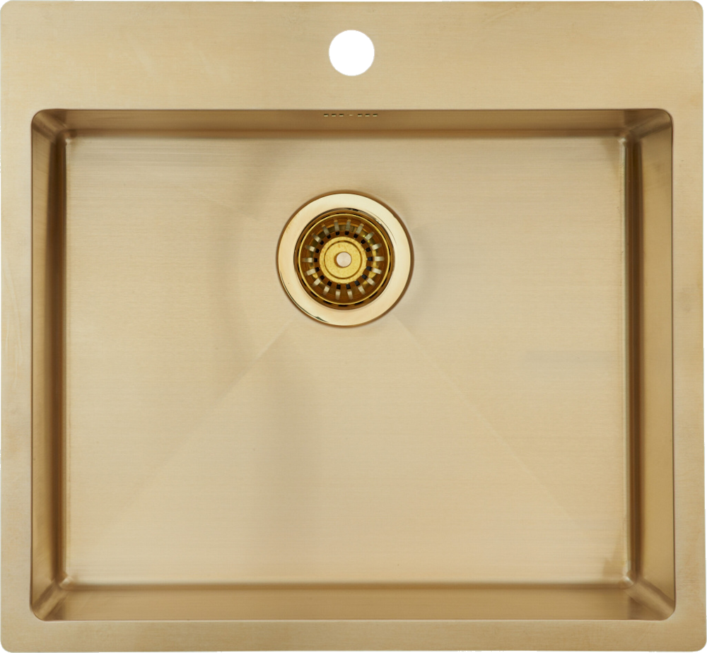 Lavabo Kubus 540 soft Gold/Messing