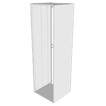 Inbyggt skåp för kyl 63 cm