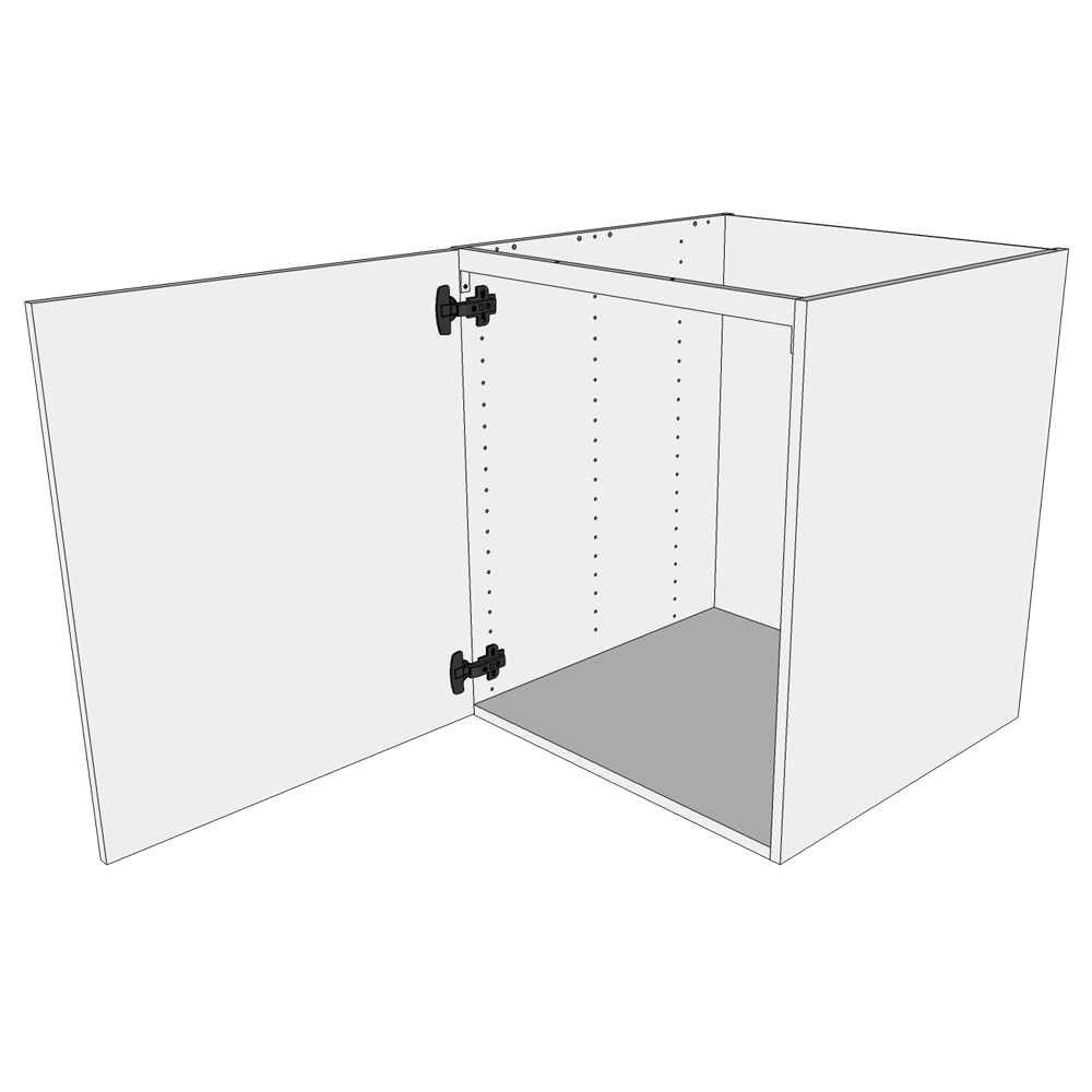 skåp i Wien H: 70,4 cm D: 60,0 cm - Inklusive avfallsställ - Bredd: 50 cm