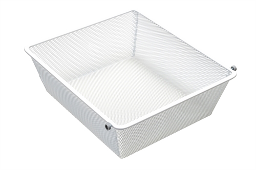 Mesh krog 36,8 cm i vit