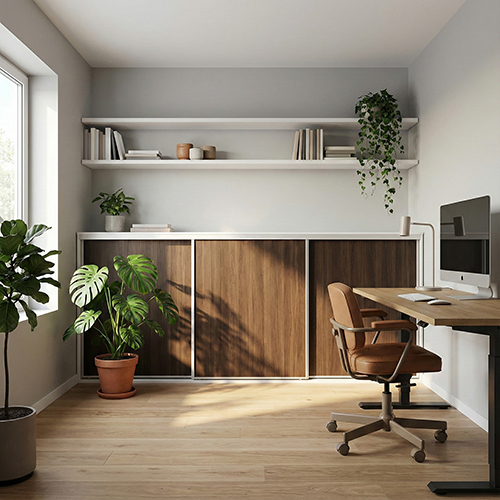 Mogensen Fashionline skjutdörrar på mått till garderober med 3 dörrar - Total bredd 144 till 192 cm.